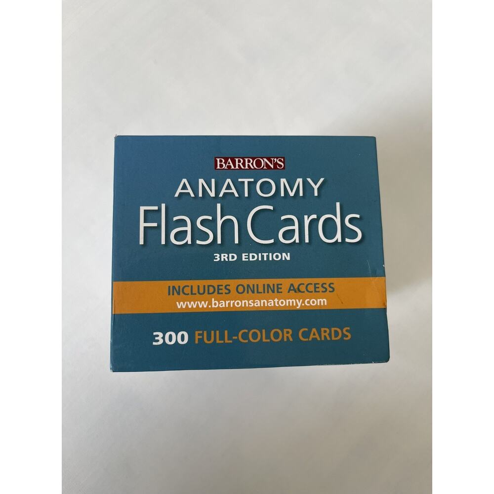 Barton’s‎ Anatomy Flash Cards
